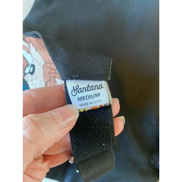 Looney Tunes Balancine Mens Size 38-44 Vintage 94 Taz Open Back Adjustable Strap - Picture 6 of 9